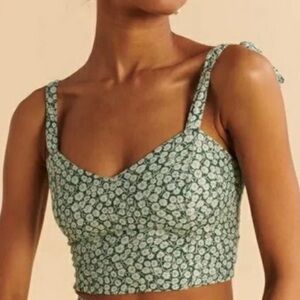 Tie Strap Cami Crop Top